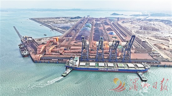 东吴港区年货物吞吐量突破6000万吨