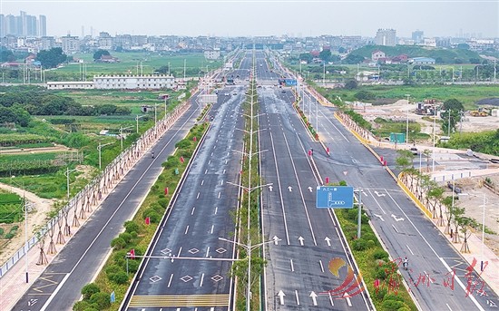 湖滨南路正式通车